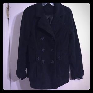 Super cute and comfy pea coat! Lovely for fall!