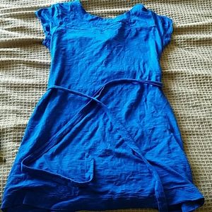 Merona blue shift dress