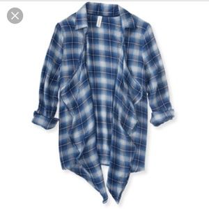 Plaid Cardigan / Kimono