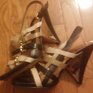 Michael Kors strappy dress shoes/sandles.
