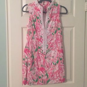 Lilly Pulitzer Pink Colony shift dress