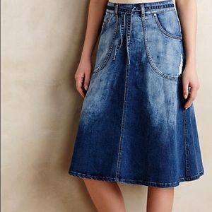 Pilcro and the Letterpress A-line skirt