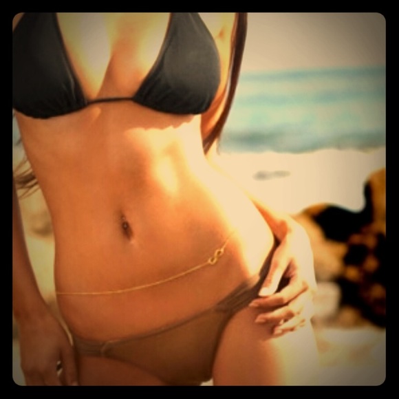 🌟NIP: Brand New Gold Infinity Belly Chain- OS - Picture 1 of 3