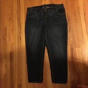 Lane Bryant straight leg jeans 22W