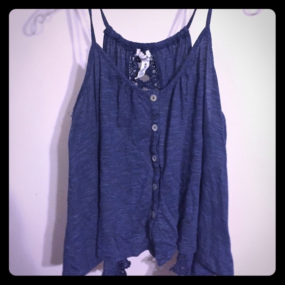Spaghetti strap tank