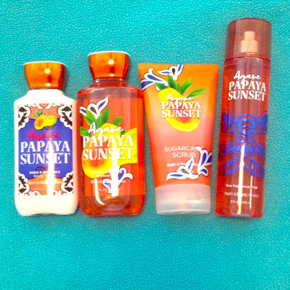 Agave Papaya Sunset Bath and Body Works Signature