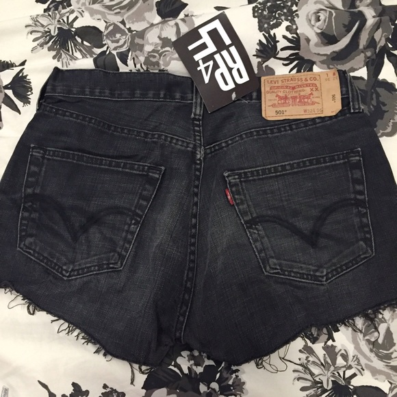 Vintage Levi's x RP4LF Denim Cut-off Shorts - Picture 4 of 4