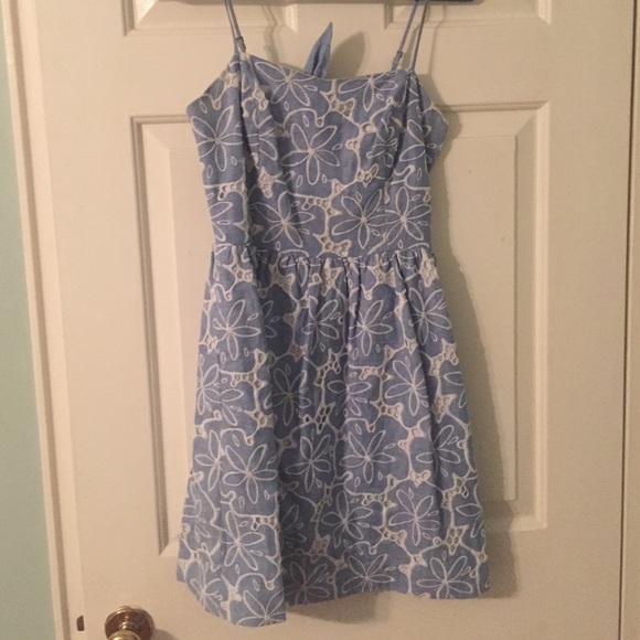 Lilly Pulitzer chambray dress - Picture 1 of 2