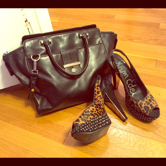 Sam Edelman Shoes - Sam Edelman Leopard York Platforms