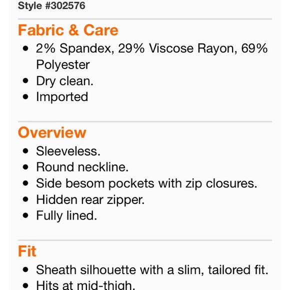 GAP Sheath Dress with Zippers - Picture 2 of 4