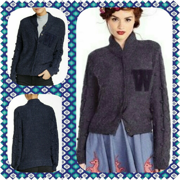 Wildfox Long Sleeve Letterman Sweater - Picture 4 of 4