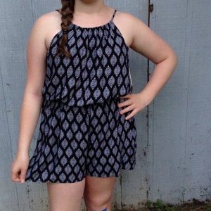 ♣️NWT Target Black and White Romper