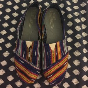 TOMS Multicolor Woven Sneakers