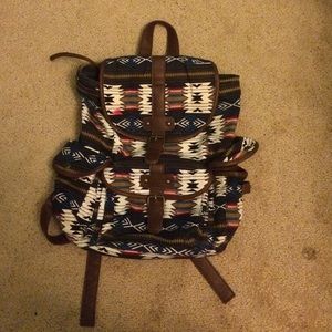 Tribal Print Backpack