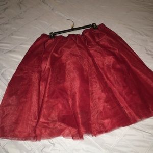 Plus size tulle skirt!