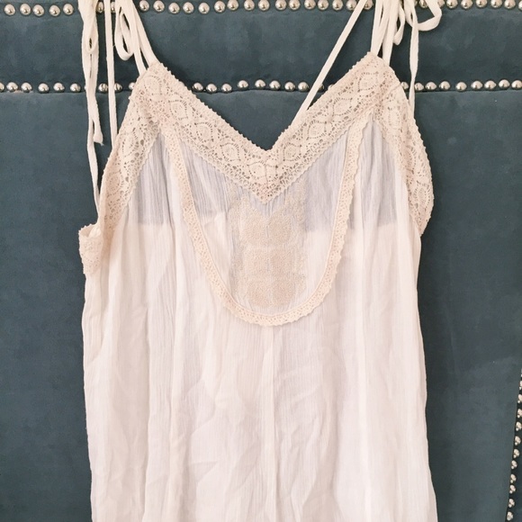 White detailed romper