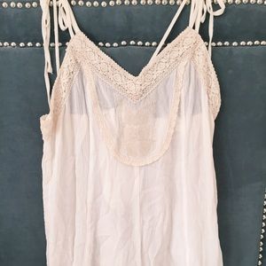 White detailed romper