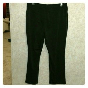 Dark grey trousers