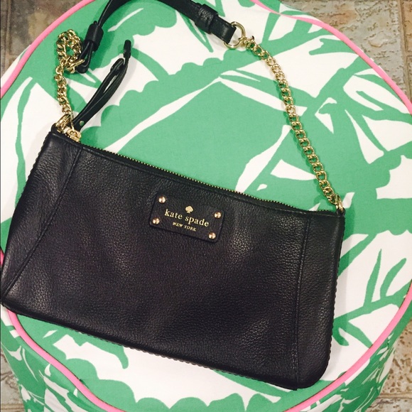black Kate spade purse