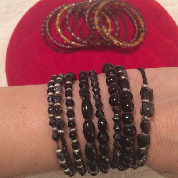 Spiral bracelets - Picture 2 of 4