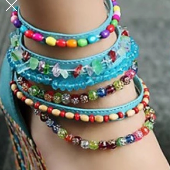 Bohemian Wedge Sandals 👀 - Picture 2 of 4