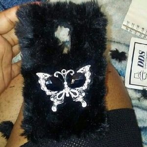 Furry Butterfly Phone Case