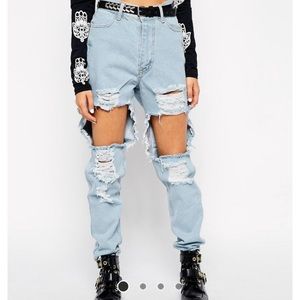 Asos jeans. Bust 96 cm.waist 78 cm.hips 102.5 cm