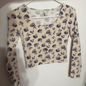 Forever 21 Floral Long Sleeve