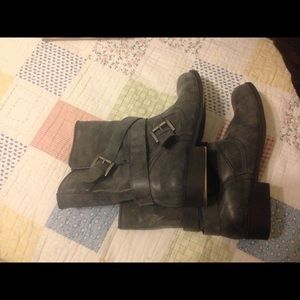 Madden Girl boots gray