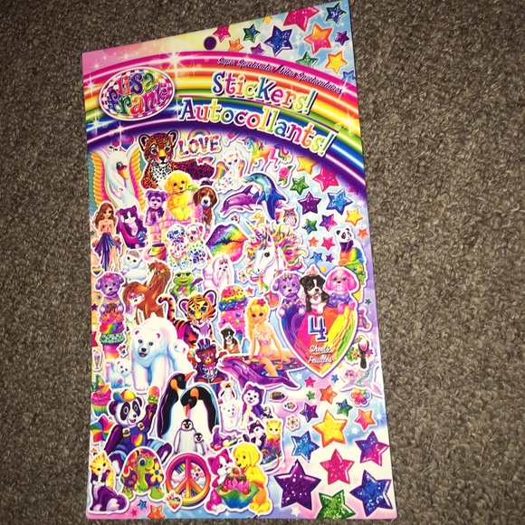 lisa frank stickers