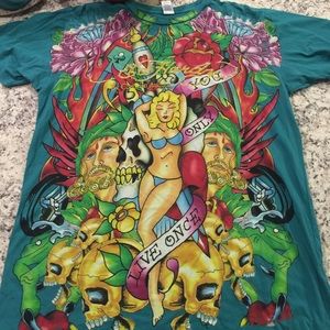 Men's XL Ed Hardy shirt