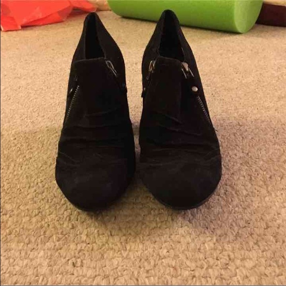 Black Ankle Booties - Picture 2 of 2