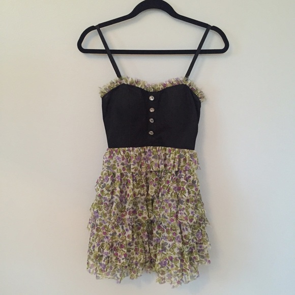 Ruffle Floral Dress
