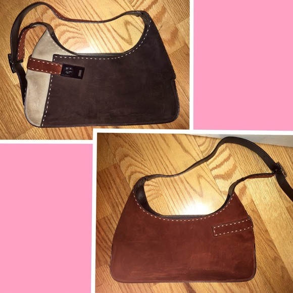 Salvatore Ferragamo Suede Purse