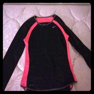 long sleeve xs driffit nike shirt