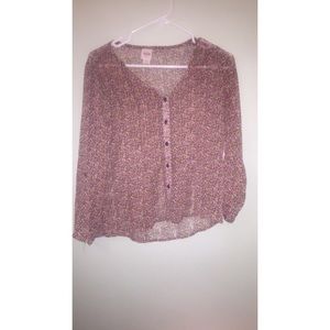 Floral Mossimo Button Up Blouse 🌸