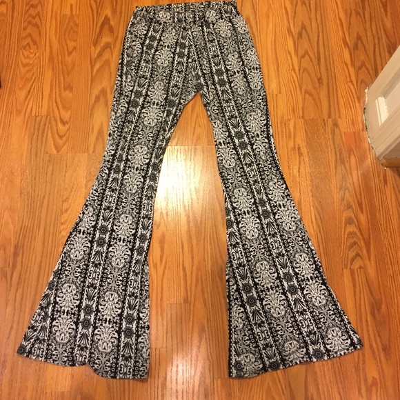 soft bell bottom pants