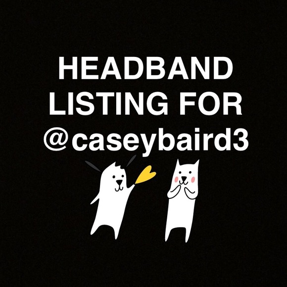 Headband for @caseybaird3
