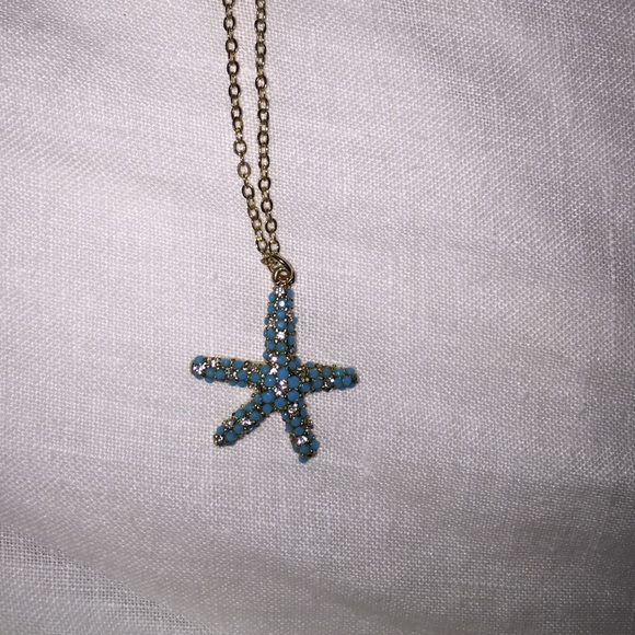 Super cute starfish necklace!!!