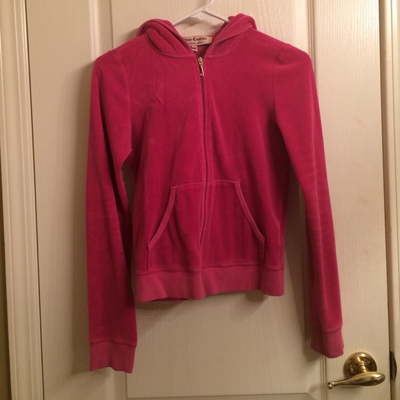 Pink Juicy Couture zip-up hoodie💅🏻