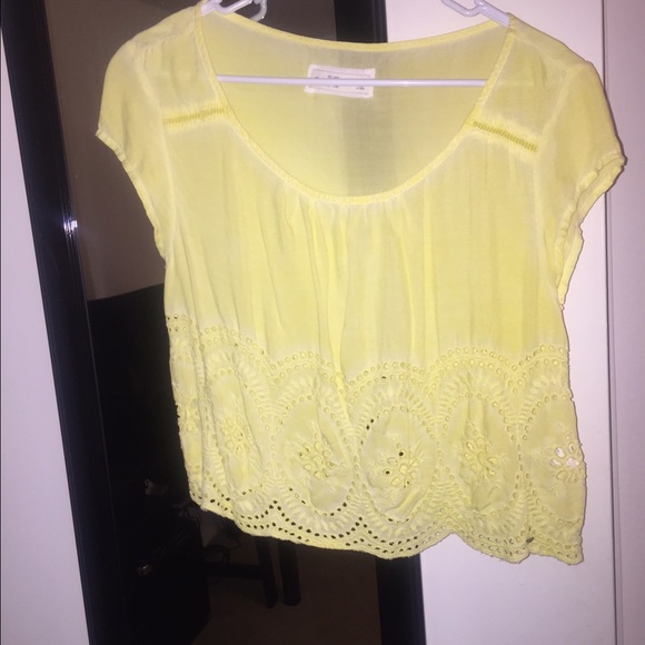 Yellow blouse
