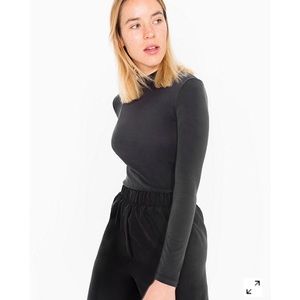 ❌SOLD❌American Apparel Brushed Jersey Turtleneck