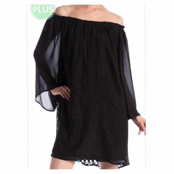 EXQUISITE LACE OVERLAY DRESS - Picture 2 of 4