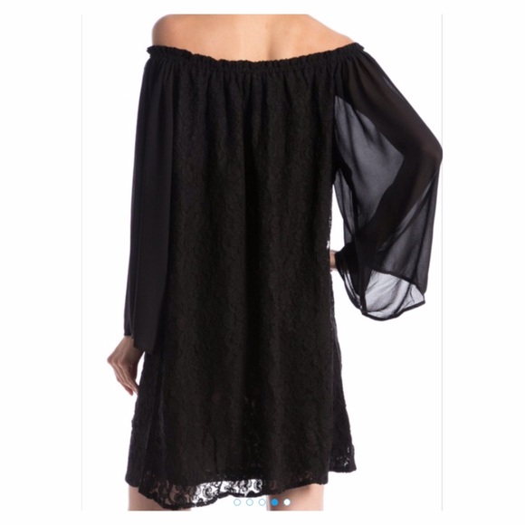 EXQUISITE LACE OVERLAY DRESS - Picture 3 of 4