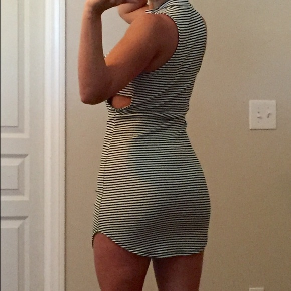Striped mini dress - Picture 2 of 2