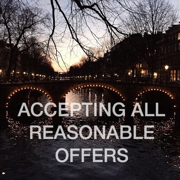 ACCEPTING ALL REASONABLE OFFERS