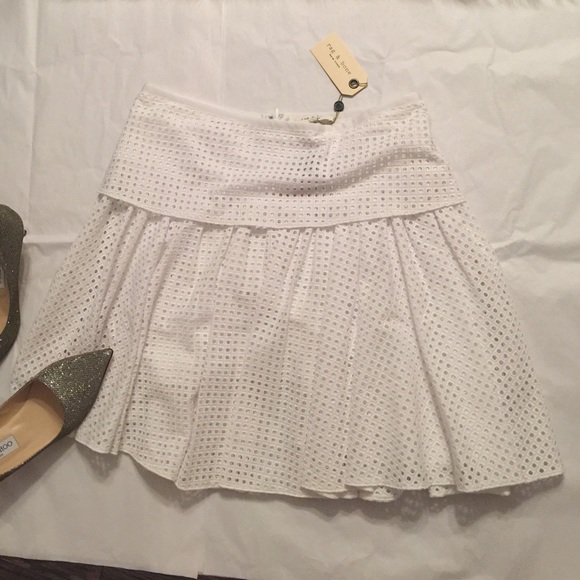 πHP 7/10πNWT Rag & bone eyelet skirt - Picture 2 of 4