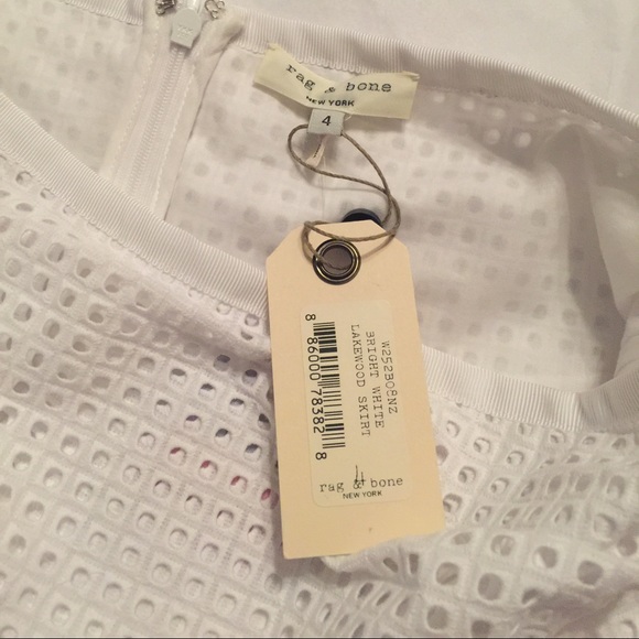 πHP 7/10πNWT Rag & bone eyelet skirt - Picture 3 of 4