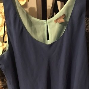 H&M blue and Turquoise top.