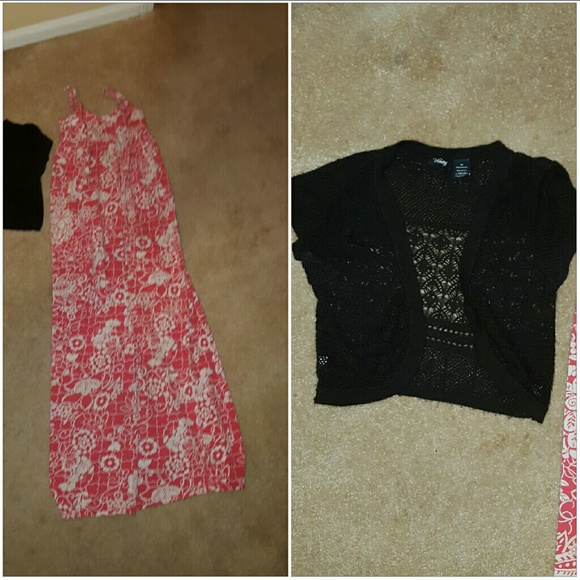 Summer dress and brown crop
